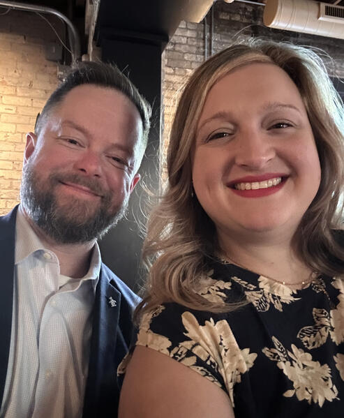 Celebrating Hannah's birthday in Minneapolis